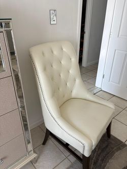 White single chair