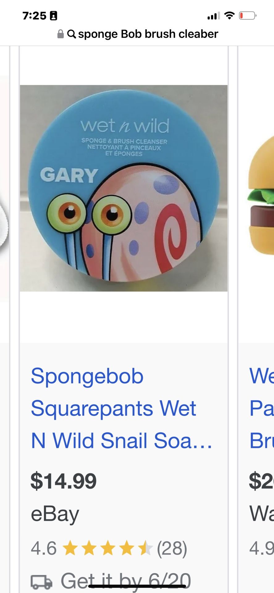 Sponge Bob Makeup