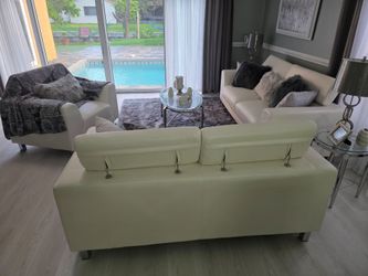 Living room sofa set