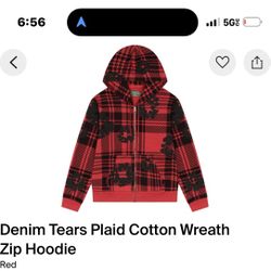 Authentic Denim tears Track Suit