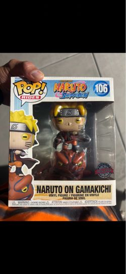 Funko Pop Rides Naruto on Gamakichi #106