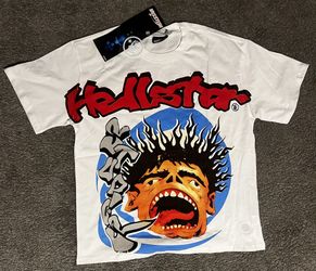 🔥 Hellstar Graphic Tee – White 🔥