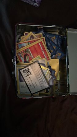 tin pokémon filled lunchbox
