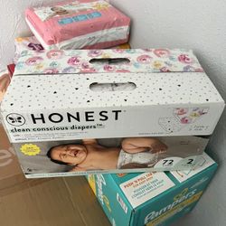  Honest Clean Conscious Diapers Size 2  