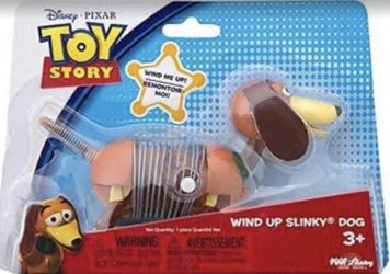 Disney Pixar Toy Story Wind Up Slinky Dog. New