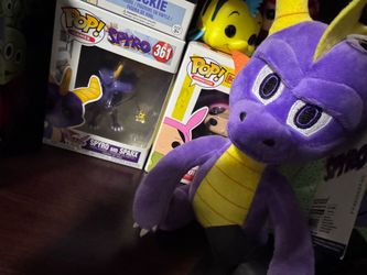 Spyro pop and plush doll