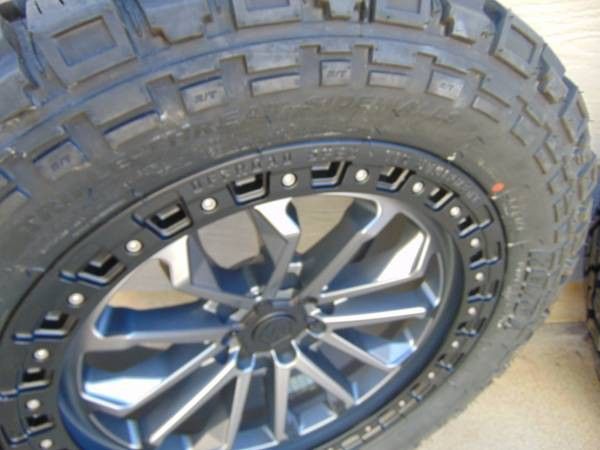 20X9 Satin Anthracite/Black TIS Rims 285 50 20 Kenda R/T Tires *6X5.5*