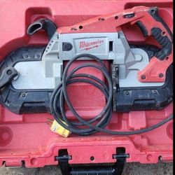 Milwaukee 11 Amp Deep Cut Band Saw with Hard Case