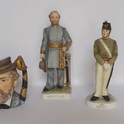 Vintage Lefton China Figurines & Toby Mug, Unique Estate Sale Find.