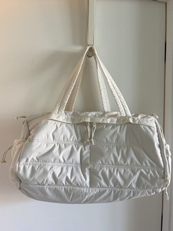 Gym Travel Duffel Bag (Ivory)
