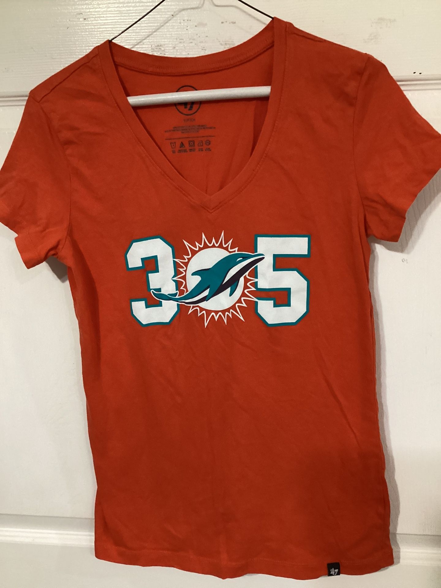 Miami Dolphins 305 T Shirt Women’s - Size Small