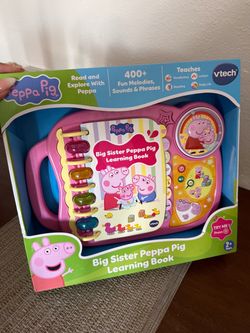 VTech Big Sister Peppa Pig Learning Book