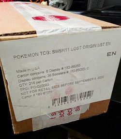 Pokémon TCG Lost Origin Booster Case SWSH11