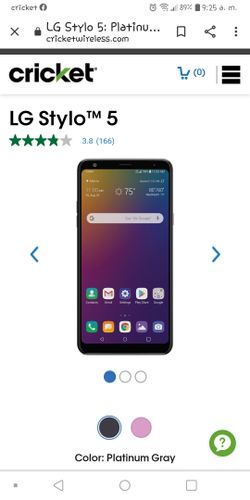 Lg stylo 5 with cover obo