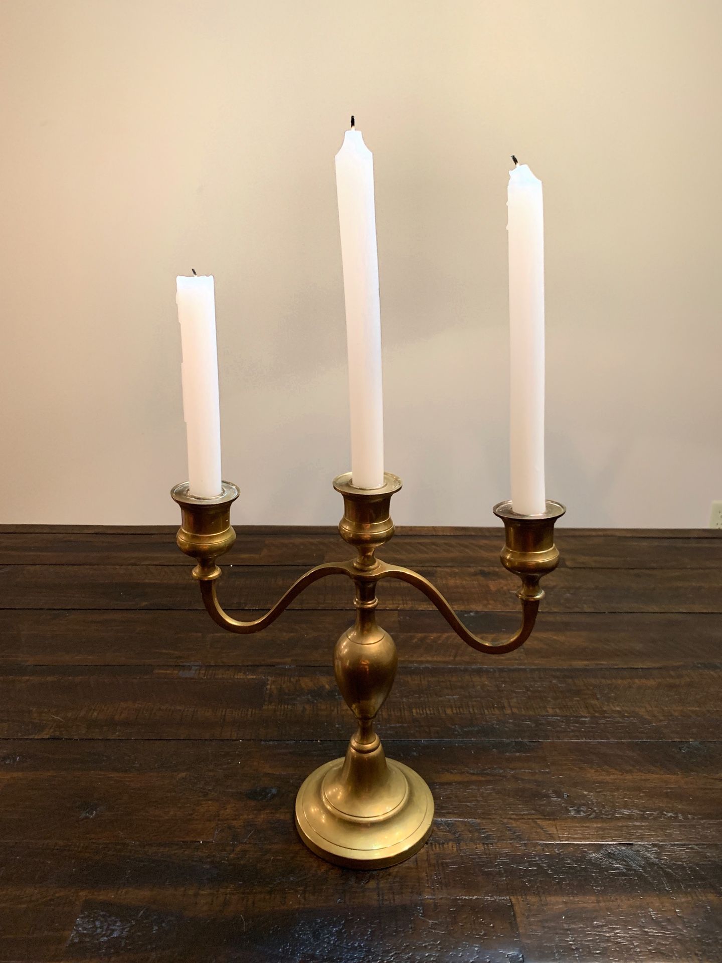 Brass Vintage Candelabra