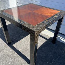 Asian inspired table