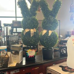 ARTIFICIAL EASTER BUNNY DECOR 