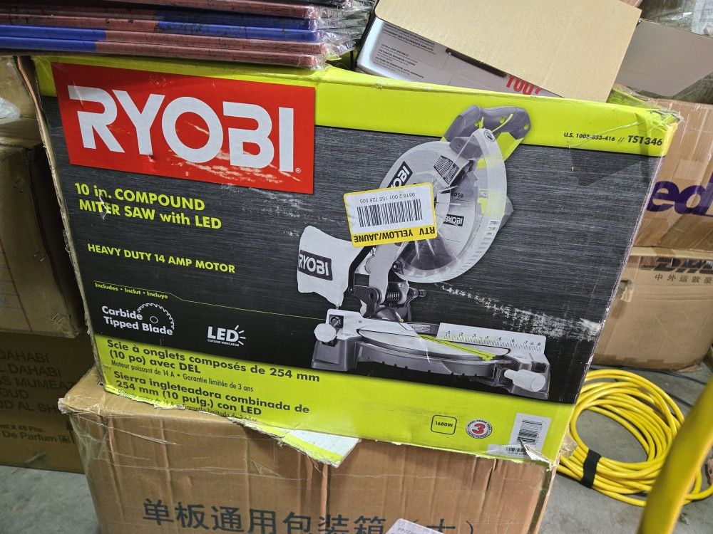 Ryobi Saw Like New ****