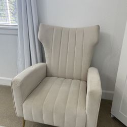 Velvet Accent Chair 