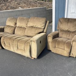 LazyBoy Couches Tan/Brown