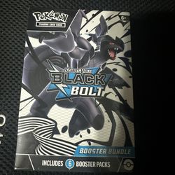 Black Bolt Booster Bundle Pokemon