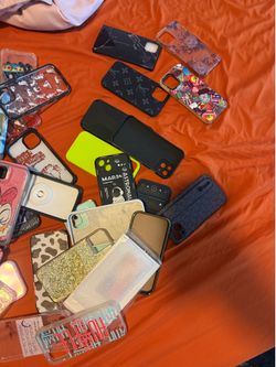 Assorted iPhone cases