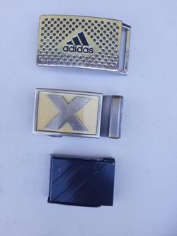 3 Belt Buckles