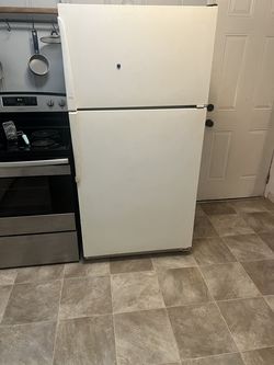 White refrigerator