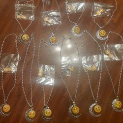 New Box Of Emoji Necklaces Over 100