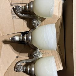 Sconces (3 Sets Of 3 Light Sconces)