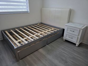 Full bed with Twin trundle Combo