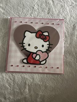Hello Kitty Valentines Card