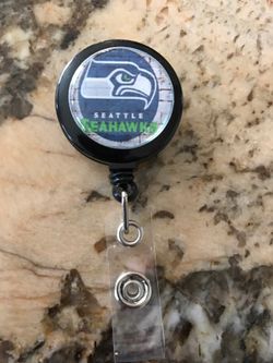 Seattle Seahawks badge reel