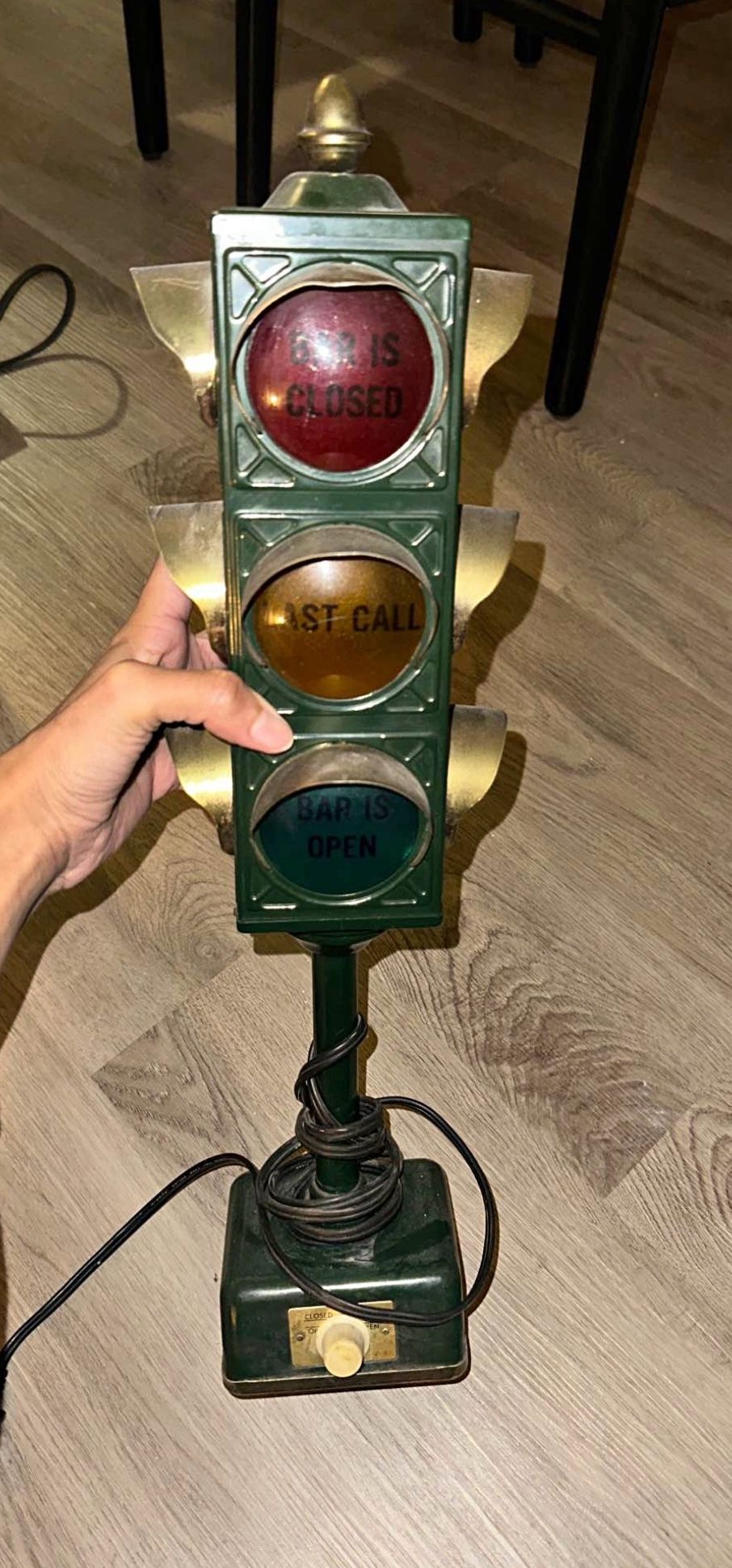 Vintage Bar Light 1960s Made In Japan Last Call