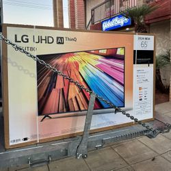 LG 65” UT8000 4K HDR Smart Tv