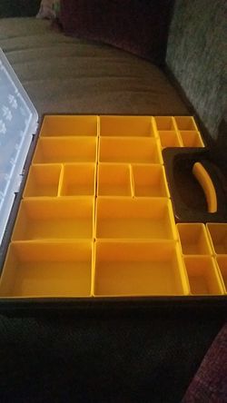 Excellent conditioned brand new black and yellow carrying case