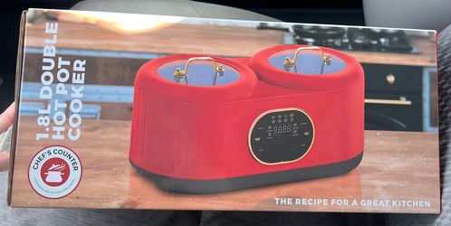 Double hot pot cooker