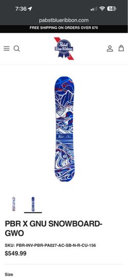PBR x GNU Snowboard GWO