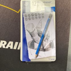 Brand New  “Staedtler” Mars Lumograph Drawings Pencils For Art “12 Pencils In A Set“