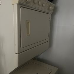 DOUBLE STACK WIRLPOOL WASHER AND DRYER 