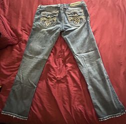 Women’s Rock Revival Pipkin  Crop Size 32 Jeans 