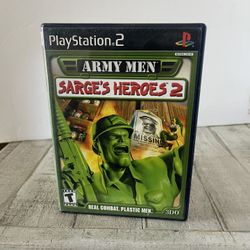 Army Men-Sarge's Heroes 2 - Sony PlayStation 2