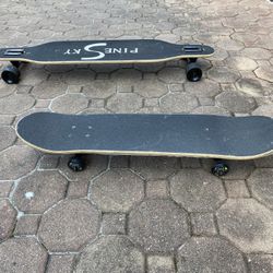 LongBoard And Skateboard 