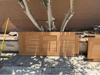 Barn style doors with rollers
