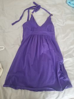 Victoria Secret purple Halter dress, Sz XS