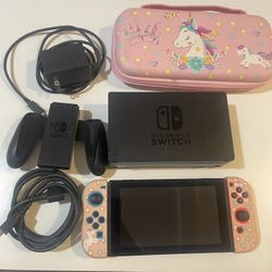 Nintendo Switch With Games 