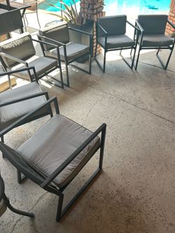 Patio Chairs all 6 for $75