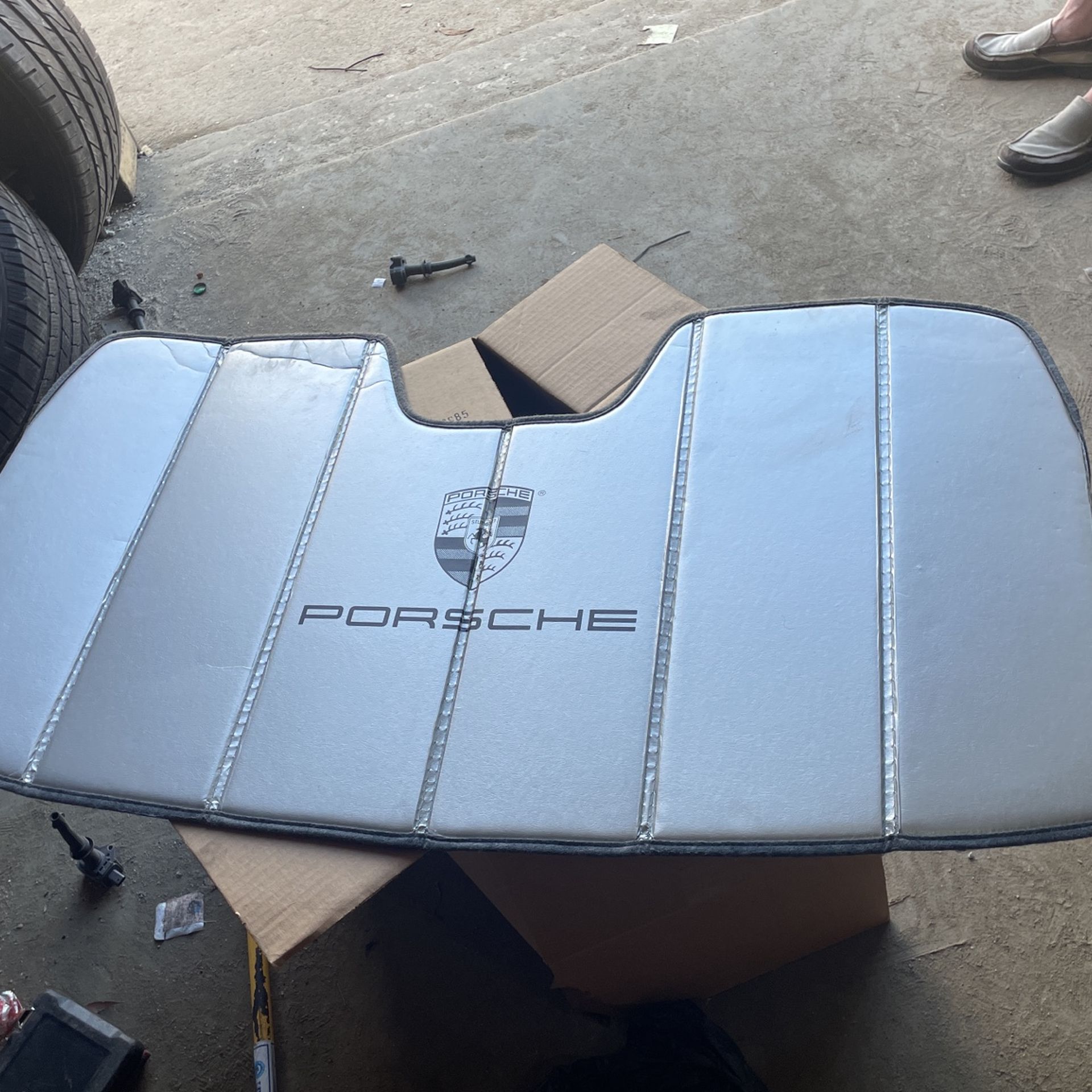 Porsche Cayman Windshield Sun Shield