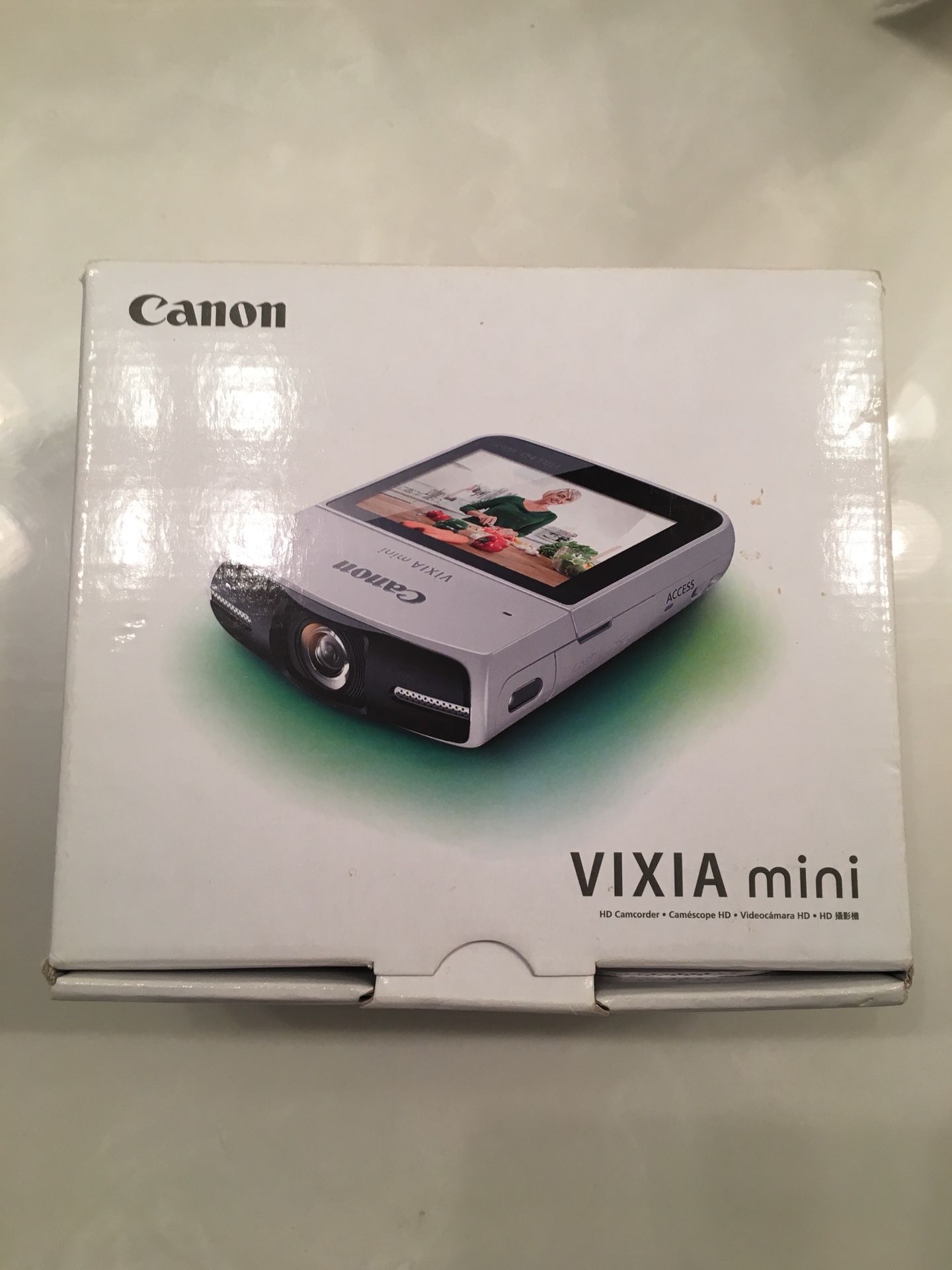 Canon Vixia Mini White Vlogging Camera