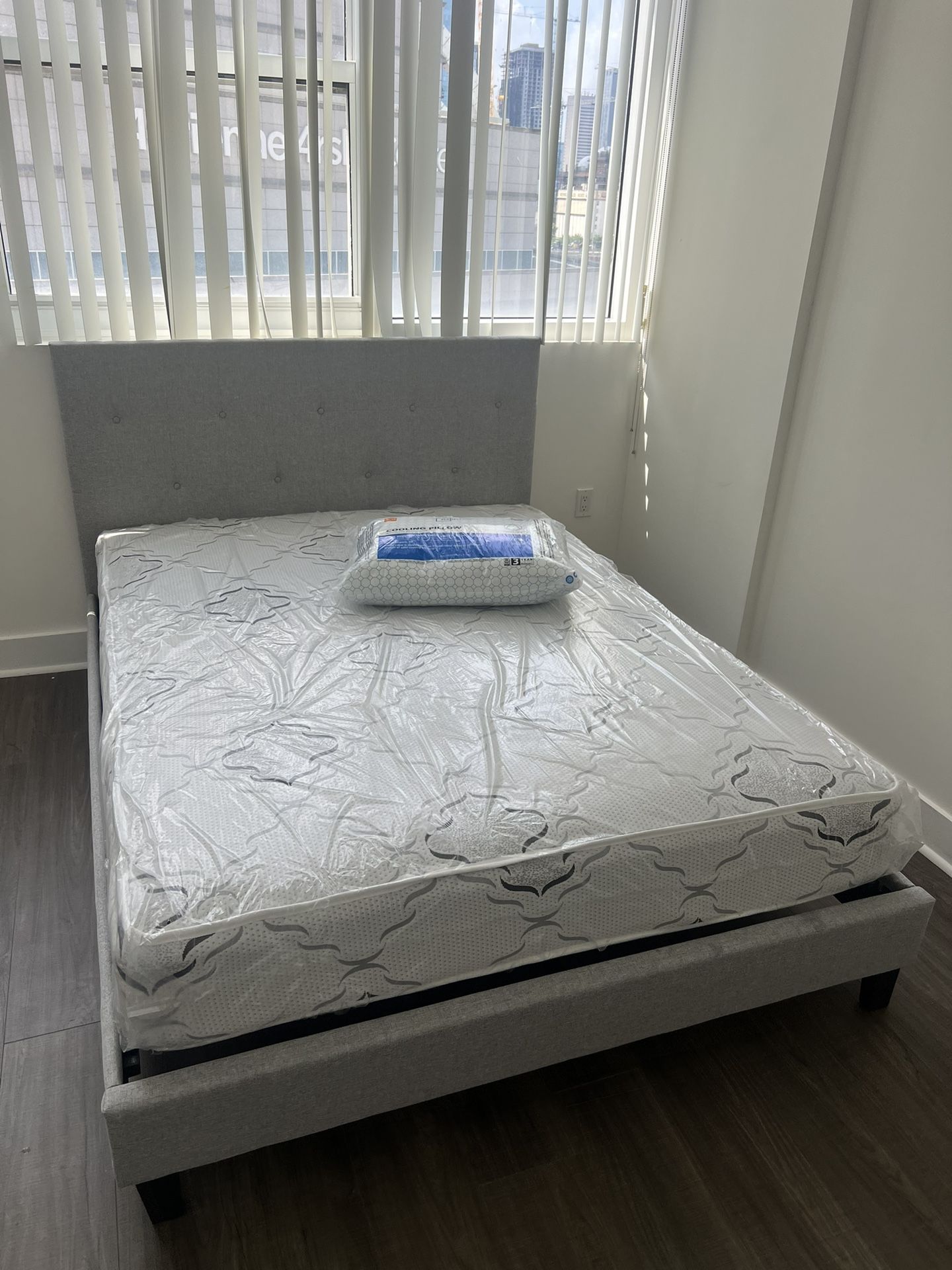 Queen Size Bed Frame With Mattress And All New Furniture And Free Delivery